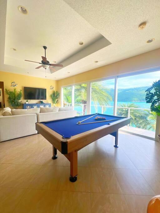 Sailfish Villa Luxury Beachfront Estate Magens Bay Cruz Bay エクステリア 写真