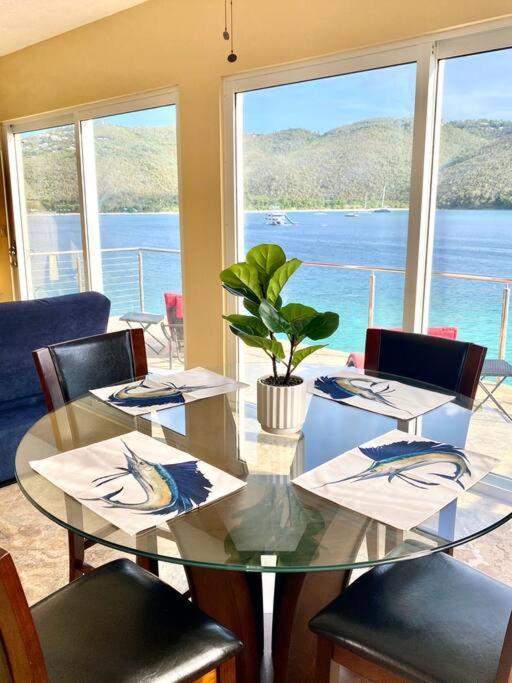 Sailfish Villa Luxury Beachfront Estate Magens Bay Cruz Bay エクステリア 写真