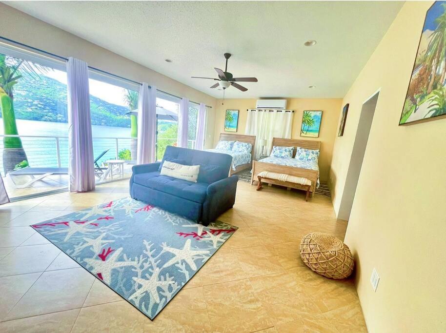 Sailfish Villa Luxury Beachfront Estate Magens Bay Cruz Bay エクステリア 写真
