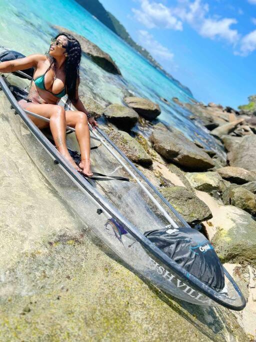 Sailfish Villa Luxury Beachfront Estate Magens Bay Cruz Bay エクステリア 写真