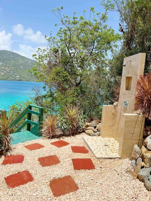 Sailfish Villa Luxury Beachfront Estate Magens Bay Cruz Bay エクステリア 写真